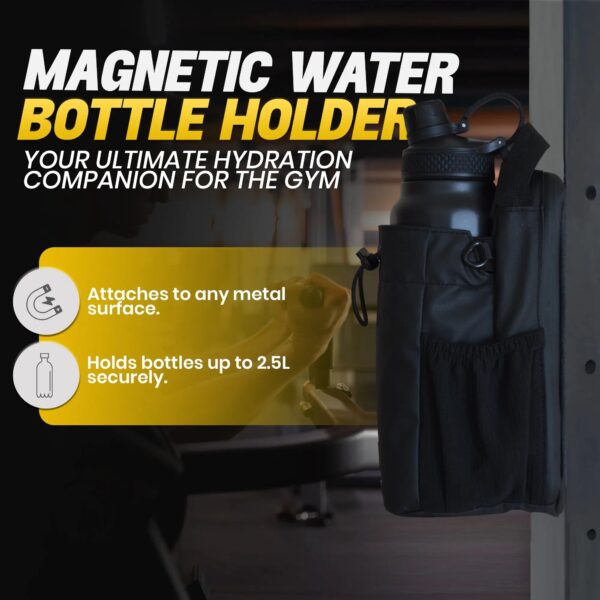 Magnetic Fitness Bag mit Flaschenhalterung - Benson