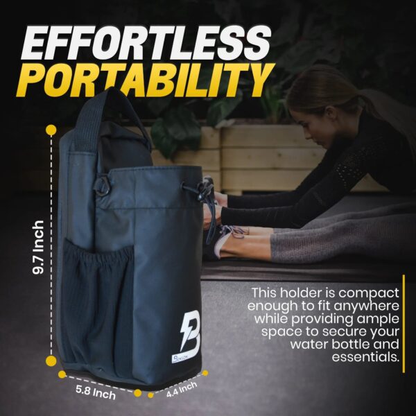 Magnetic Fitness Bag mit Flaschenhalterung - Benson