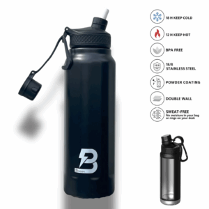 Benson Sport-Trinkflasche Tokio 800ml Schwarz