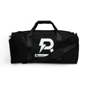 Benson Weekender Schwarz– Tasche für Reisen, Sport & Alltag - Benson