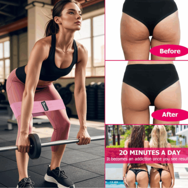 Benson Fitnessbänder – 3 Widerstandsstufen – Bild 6