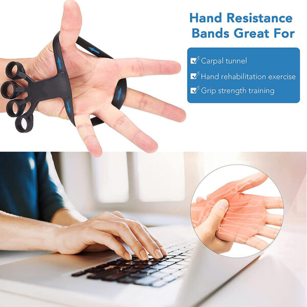 Benson Handtrainer für Arthritis Übung und Dehnung für kräftige Finger Schmerzlinderung & Rehabilitation – Bild 4