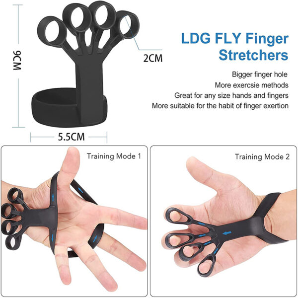 Benson Handtrainer für Arthritis Übung und Dehnung für kräftige Finger Schmerzlinderung & Rehabilitation – Bild 2